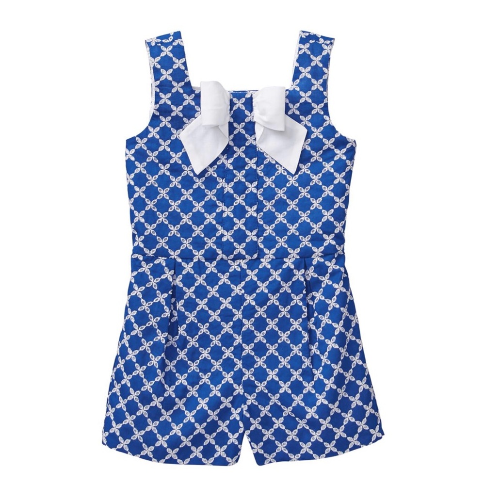 ❌Blue Eyelet Romper❌